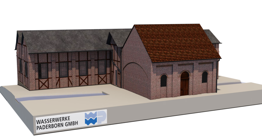 Ozonwerk – Bild eines 3D-Modells