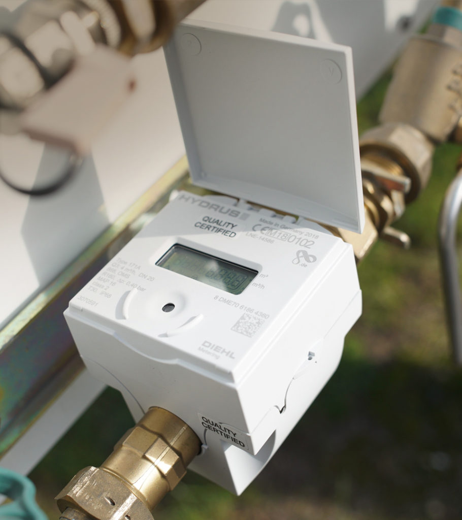 elektronischer Wasserzähler
